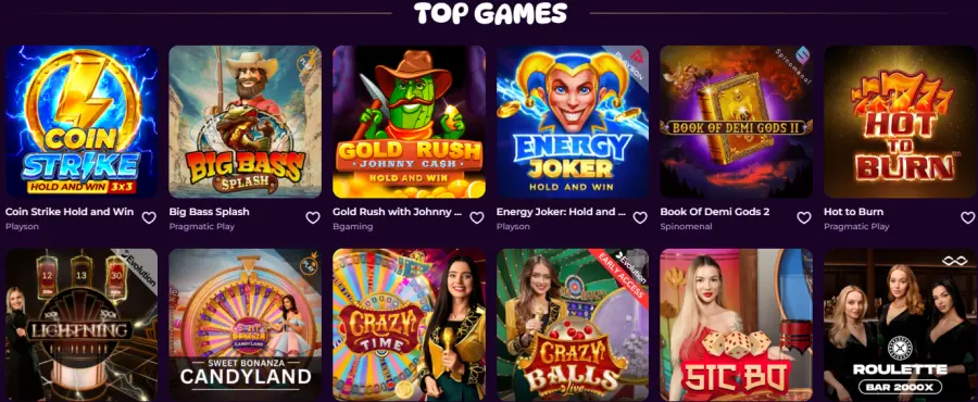 Spinania casino